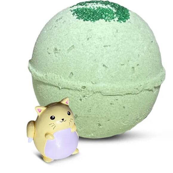 Chubby CAT Toy Bath Bomb for Kids with Surprise Inside - Picture 3 of 5